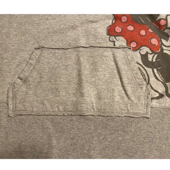 Authentic Disney Parks Minnie Mouse Gray Hoodie XXL - Picture 8 of 10